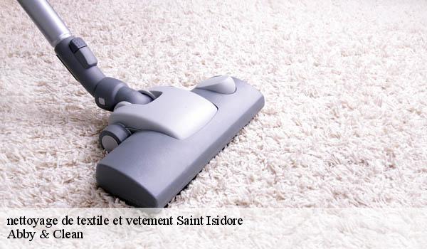 nettoyage de textile et vetement  saint-isidore-06200 Abby & Clean 